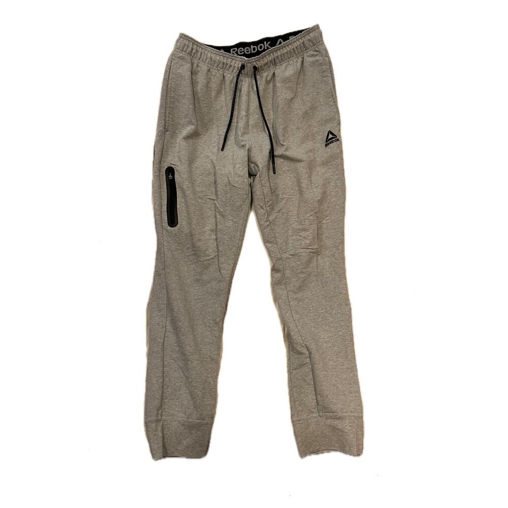 Reebok Gray Mens Joggers, Size M